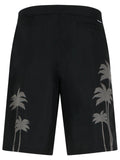 Palm Angels 'Palms' Black Polyester Swimsuit Men