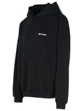 Palm Angels Black Cotton Sweatshirt Men