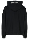 Palm Angels Black Cotton Sweatshirt Men