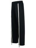 Palm Angels Track' Black Polyester Blend Pants Men