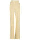Sportmax 'Orario' Ivory Viscose Trousers Women