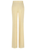 Sportmax 'Orario' Ivory Viscose Trousers Women