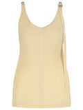 Sportmax 'Waser' Beige Viscose Tank Top Women