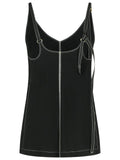 Sportmax 'Waser' Black Viscossa Tank Top Women