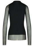 Sportmax 'Acino' Black Polyamide Blend Sweater Women