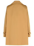 Max Mara 'Landa' Black Cotton Trench Coat Women