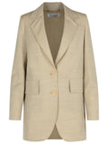 Max Mara 'Acacia' Beige Virgin Wool Jacket Women