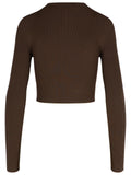 Max Mara 'Ala' Brown Viscose Blend Sweater Women