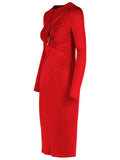 Versace 'Medusa' Red Viscose Dress Women