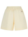 Moncler Cream Cotton Shorts Women