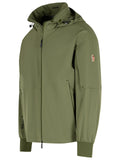 Moncler Grenoble 'Tesso' Green Polyamide Blend Jacket Men