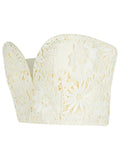 Rotate '3D' White Polyester Corset Women