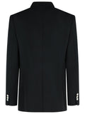 Balmain Black Virgin Wool Blazer Men