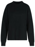 Jil Sander Black Wool Crew Neck Sweater Women