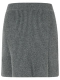 Jil Sander Grey Wool Miniskirt Women