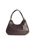 Ganni 'Bou Croco Xxl' Brown Recycled Leather Blend Bag Women