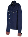 Jw Anderson Blue Cotton Jacket Women