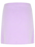 Self Portrait 'Crystal' Skirt In Lilac Viscose Blend Women