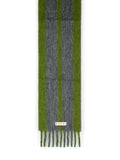 Marni Grey Mohair Blend Scarf With Fringes Men