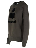 Isabel Marant Etoile 'Millyny' Black Cotton Blend Sweatshirt Women