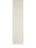 Max Mara 'Wsdalia' Optical White Cashmere Scarf Women