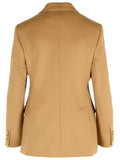 Max Mara 'Pesche' Beige Camel Blazer Women