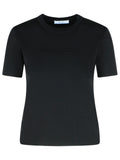 Max Mara 'Adelio' Black Viscose Blend T-Shirt Women