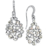 I.n.c. Silver-Tone Crystal Drop Earrings