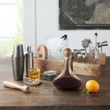 Better Homes & Gardens 4-Piece Wood and Stone Coaster Set