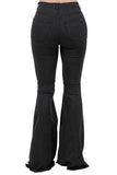 Rodeo Bell Bottom Blk/Brown- Inseam 34