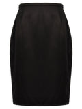 Saint Laurent Women Satin Skirt
