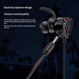Mobile Gaming In-ear Wired Headset With Microphone For Phones And Computers