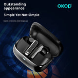 KP-218 Wireless Noise Canceling In Ear Sports Bluetooth Earbuds New Model With Long Battery Life Low Latency And Fast Charging