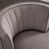 360 Degree Swivel Cuddle Barrel Accent Sofa Chairs