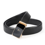 Mens Casual Business Belt Made Of Split Leather