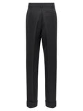 Ferragamo Women Stretched Pleated Trousers