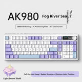 Office Computer Bluetooth Keyboard Game Side Three-mode Wireless