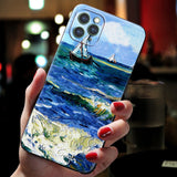 Van Gogh Starry Sky Mobile Phone Shell Stereoscopic