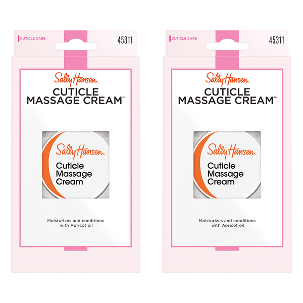 (2-Pack) Sally Hansen Treatment Cuticle Massage Cream, 0.4 oz
