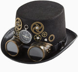 Heavy Metal Gear Compass Magic Hat Party Decor Goggles Hat
