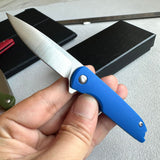 Free Wolf ABS Lightweight Quick-Open Mini Folding Knife