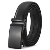 Mens Genuine Leather Belt With Automatic Buckle