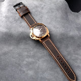 Handmade Italian Cowhide Vegetable Tanned Oily Watch Strap