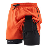 Casual All-match Two-piece Shorts For Sports Running And Fitness