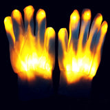 Colorful Light-up Gloves Outdoor Dance Clothing
