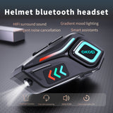 KP-291 Best-Selling Helmet Bluetooth Headset Ambient Lighting Long Battery Life Universal Helmet Compatibility Noise Cancellation And Binaural Stereo Calling In Stock
