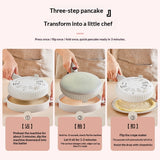 EL5006C Maifan Stone Crepe Pan Spring Roll Maker