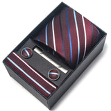 Direct-supply Mens Polyester Yarn-dyed Jacquard Formal Tie