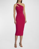 Et Ochs Ruth One Shoulder MIDI Dress,Size 6