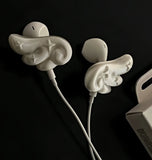 3D Star Wings Wired Headphone Decorations